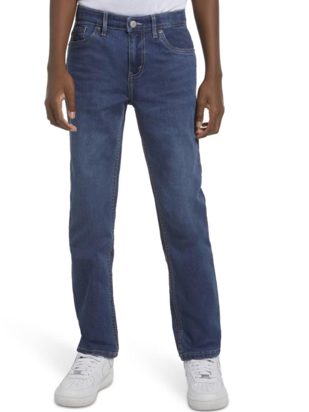 Levi's 502 Regular Taper Boys 12 Medium Blue Jeans